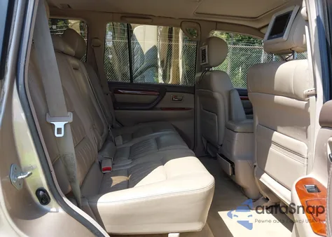 2000 Lexus Lx 470 from USA, damaged, VIN JT6HT00W0Y0091143